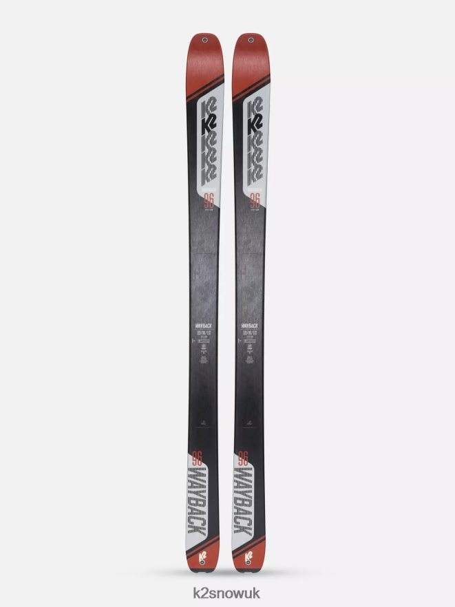 ski_k2_men_wayback_96_skis_2023_22vbtn55.jpg Ski | K2 Men WAYBACK 96 SKIS 2023 22VBTN55 - Image 1
