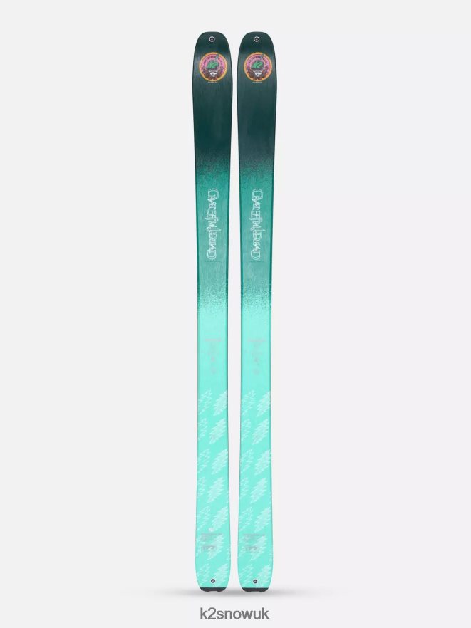 Ski | K2 Unisex X GRATEFUL DEAD SYF WAYBACK 96 SKIS 2023 22VBTN56 - Image 1