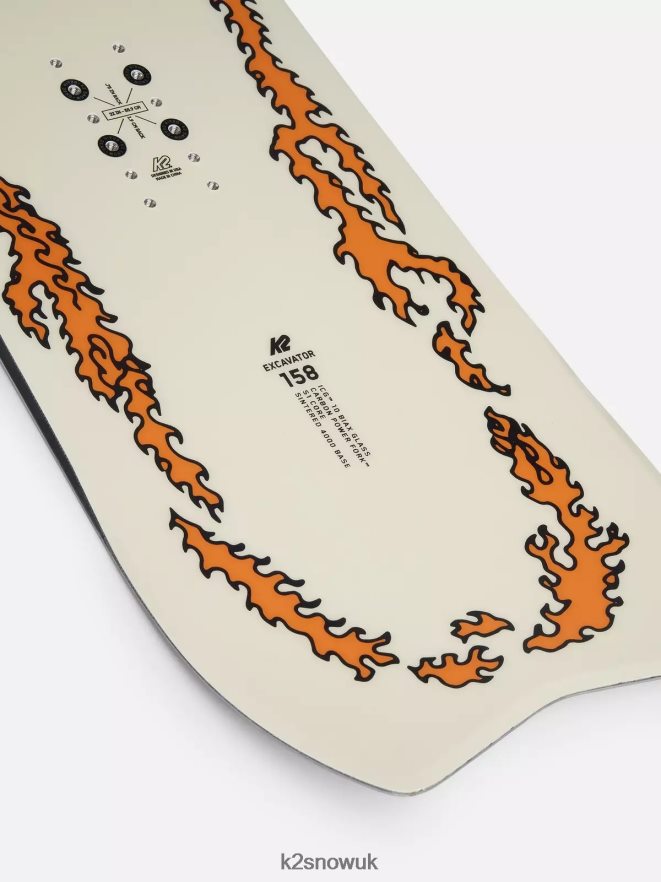 Snowboard | K2 Unisex X BRAIN DEAD EXCAVATOR SNOWBOARD 2023 22VBTN334 - Image 4